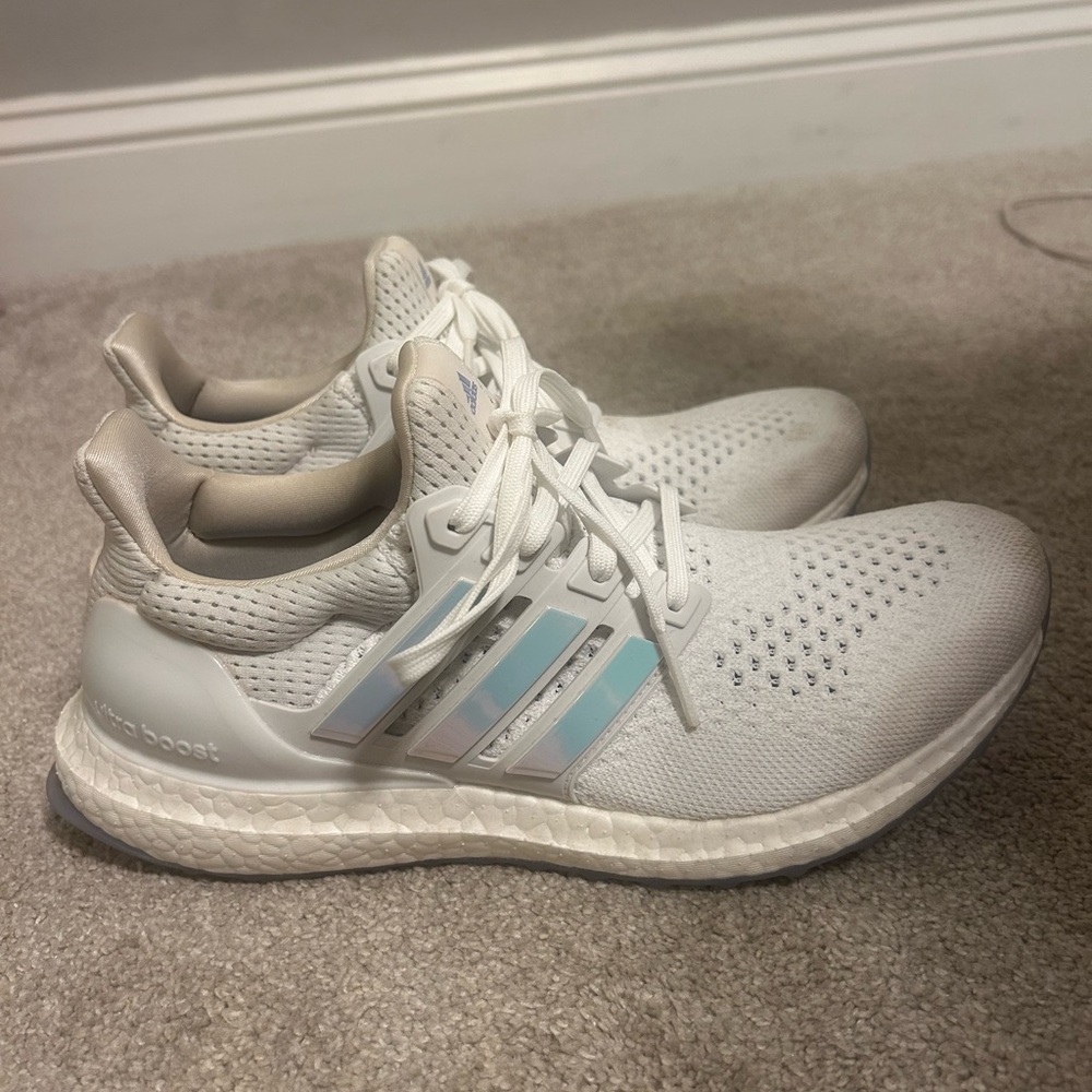 Adidas Ultraboost White Running Shoes